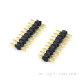 2.0mm 피치 핀 헤더 싱글 행 똑바로